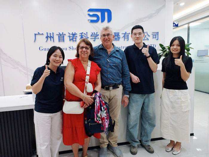 澳洲客戶深度考察廣州首諾,共探軟包裝檢測前沿技術(shù)應(yīng)用